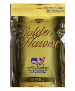 Golden Harvest Natural Blend Pipe Tobacco 16 oz pouch