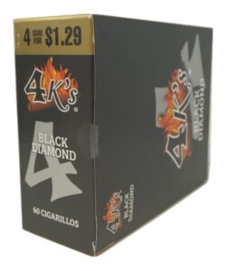 Good Times 4K's Black Diamond Cigarillos box