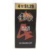Good Times 4K's Black Sweet Cigarillos box