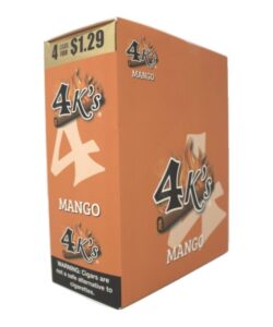 Good Times 4K's Mango Cigarillos box
