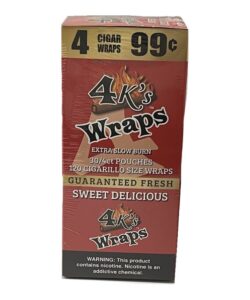 Good Times 4K's Sweet Delicious Cigar Wraps box