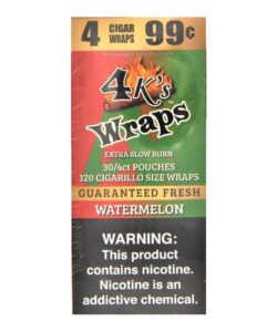Good Times 4K's Watermelon Cigar Wraps box