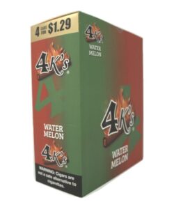 Good Times 4K's Watermelon Cigarillos box