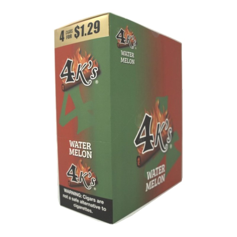 Good Times 4K's Watermelon Cigarillos Good Times 4K's Watermelon Cigarillos box