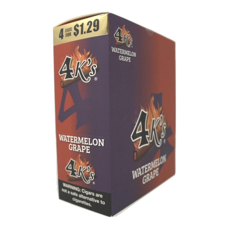 Good Times 4K's Watermelon Grape Cigarillos Good Times 4K's Watermelon Grape Cigarillos box