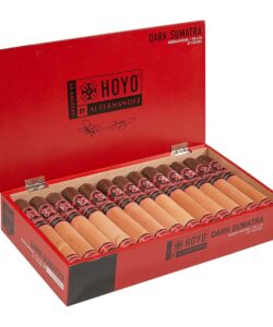Hoyo La Amistad Dark Sumatra by AJ Fernandez Cigars - Media Noche (5.5" x 54) – Box of 25