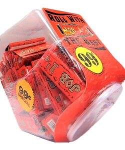 Job Orange 1.25 Rolling Papers, Bowl of 100 Booklets