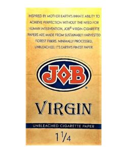 Job Virgin Unbleached Rolling Papers, 1 1/4