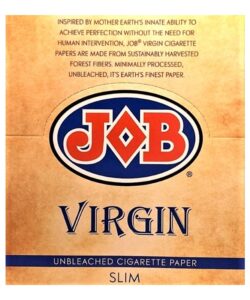 Job Virgin Unbleached Rolling Papers, Slim
