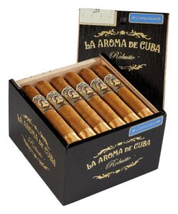 La Aroma de Cuba Connecticut Corona cigars, box of 25