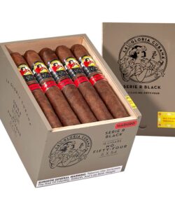 La Gloria Cubana Serie R Black Maduro No. 54 cigars, box of 18