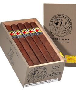 La Gloria Cubana Serie R Black No. 48 cigars, box of 18