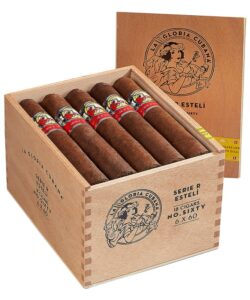 La Gloria Cubana Serie R Esteli Cigars - No.60 (6.0" x 60) – Box of 18