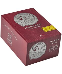 La Gloria Cubana Spanish Press Robusto cigars, box of 20