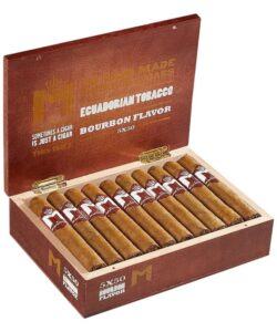 M by Macanudo Bourbon Robusto cigars, box of 20