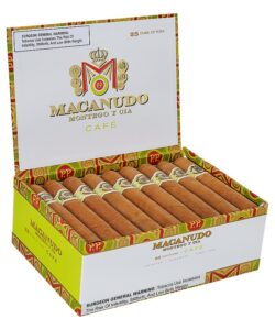 Macanudo Cafe Duke of York cigars, box of 25