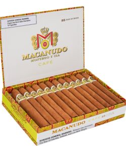 Macanudo Cafe Petite Corona cigars, box of 25