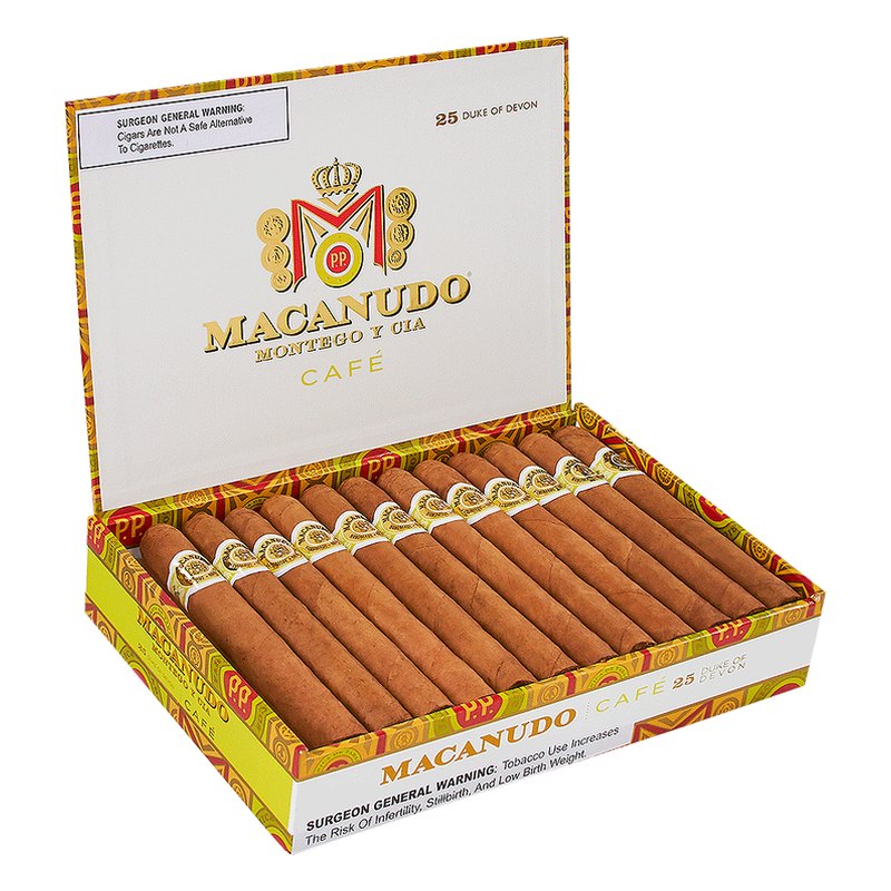 macanudo-cafe-petite-corona-cigars-ma1-pm-1006-left Macanudo Cafe Petite Corona cigars, box of 25