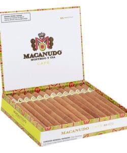 Macanudo Cafe Prince Philip cigars, box of 25