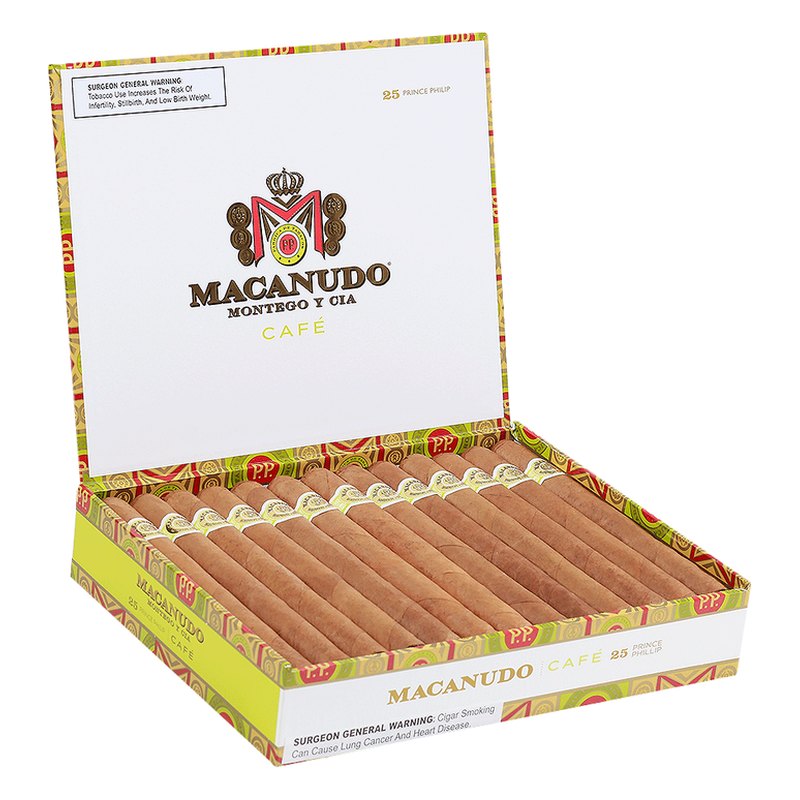 macanudo-cafe-prince-philip-cigars-ma1-pm-1028 Macanudo Cafe Prince Philip cigars, box of 25