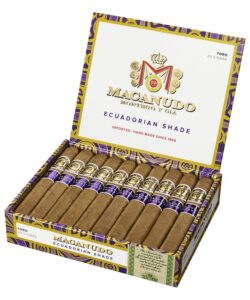 Macanudo Ecuadorian Shade Robusto Box Press cigars, box of 20
