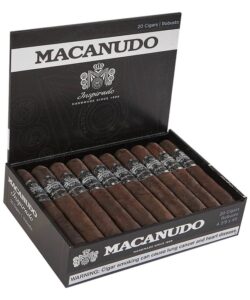 Macanudo Inspirado Black Robusto cigars, box of 20