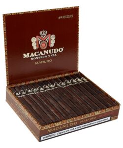 Macanudo Maduro Cigars - Baron De Rothschild (6.5" x 42) – Box of 25