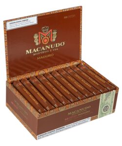 Macanudo Maduro Cigars - Hampton Court (AluminumTube) (5.5" x 42) – Box of 25
