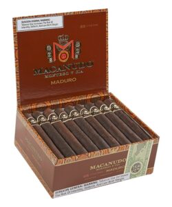 Macanudo Maduro Cigars - Hyde Park (5.5" x 49) – Box of 25