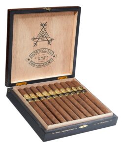 Montecristo 1935 Anniversary Nicaragua Cigars - Pressed Churchill (7.0" x 52) – Box of 10