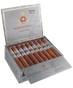 Montecristo Platinum Cigars - Robusto (5.0" x 50) – Box of 27