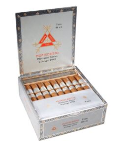 Montecristo Platinum Cigars - Toro (6.0" x 50) – Box of 27