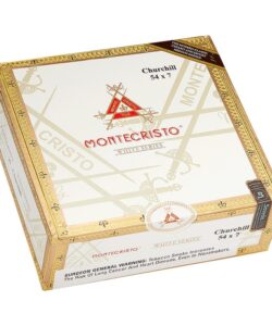 Montecristo White Label Churchill cigars, box of 27