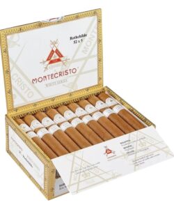 Montecristo White Label Rothschilde cigars, box of 27