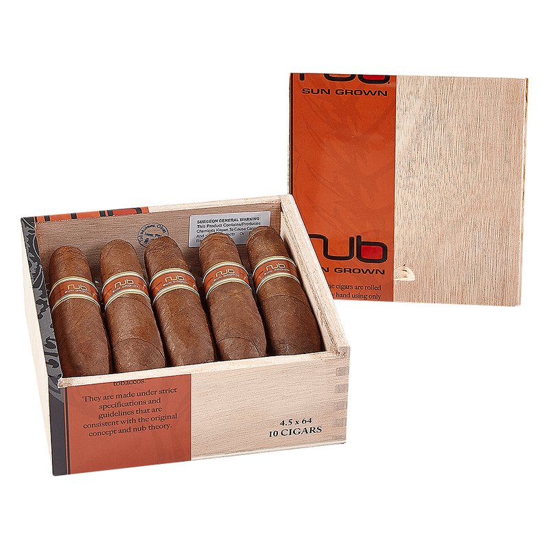 nub-habano-sun-grown-double-perfecto-double-perfecto-cigars-nug-pm-1002 Nub Habano Sun Grown Double Perfecto Double Perfecto cigars, box of 10