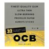 OCB Solaire Slim Rolling Papers with Tips