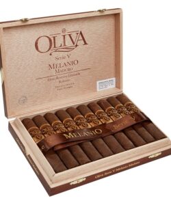 Oliva Serie V Melanio Maduro Cigars - Robusto (5.0" x 52) – Box of 10