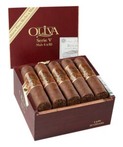 Oliva Serie V Nub cigars, box of 10