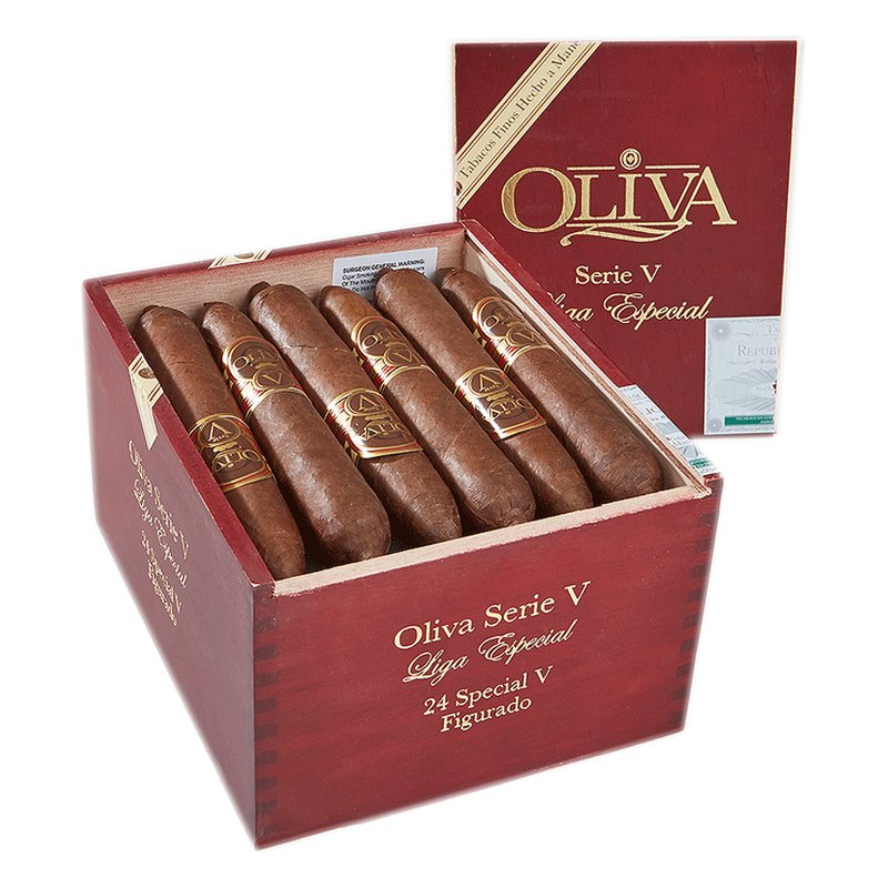 oliva-serie-v-special-figurado-cigars-1ob-pm-1018 Oliva Serie V Special Figurado cigars, box of 24
