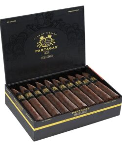 Partagas Black Label Cigars - Piramide (6.0" x 60) – Box of 20