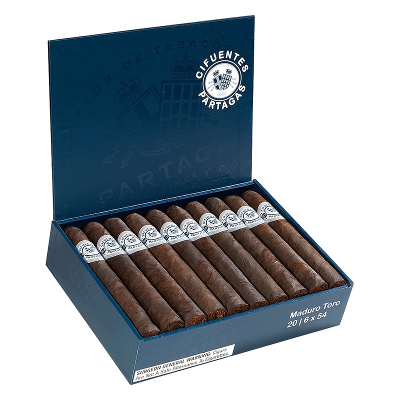 partagas-cifuentes-maduro-robusto-cigars-8km-pm-1025-open-2009 Partagas Cifuentes Maduro Robusto cigars, box of 20