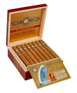 Perdomo 20th Anniversary Connecticut Corona Grande cigars, box of 24