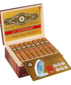 Perdomo 20th Anniversary Connecticut Cigars - Robusto (5.0" x 56) – Box of 24