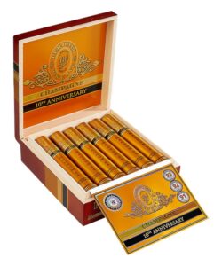 Perdomo Reserve 10th Anniversary Champagne Magnum 50 Tubo cigars, box of 12