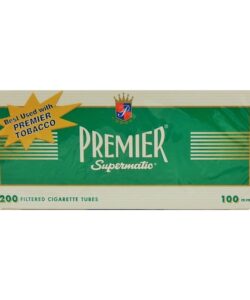 Premier Filter Tubes, Menthol 100mm