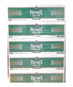 Premier Filter Tubes, Menthol King Size