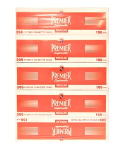 Premier Filter Tubes, Red 100mm