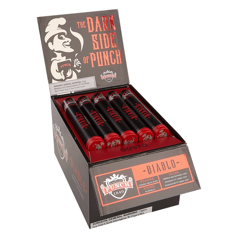 punch-diablo-gusto-tube-cigars-puh-pm-1022 Punch Diablo Gusto Tube cigars, box of 20
