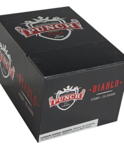 Punch Diablo Cigars - Stump (4.5" x 60) – Box of 25