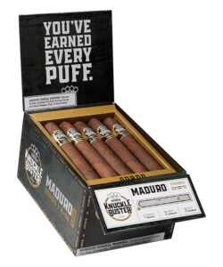 Punch Knuckle Buster Maduro Cigars - Gordo (6.0" x 60) – Box of 20